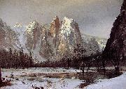 Albert Bierstadt, Cathedral Rock, Yosemite Valley